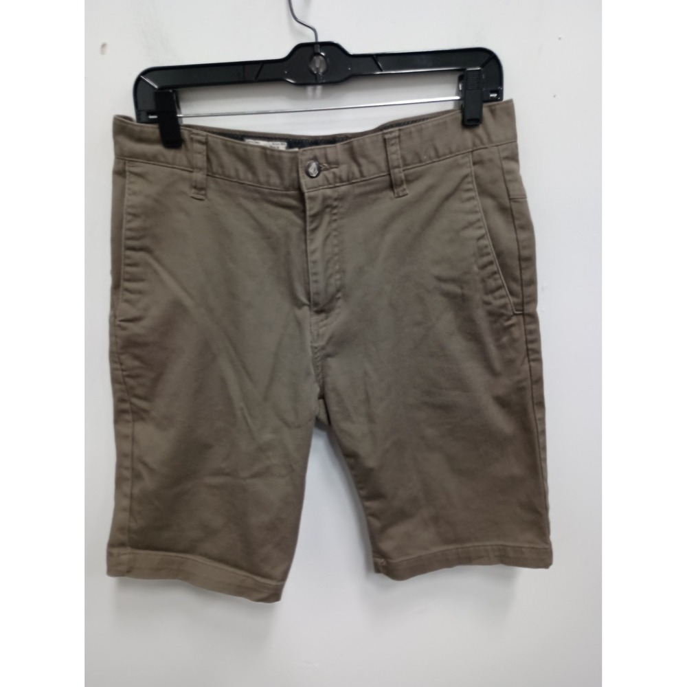 Volcom‎ Chino Shorts Mens 30 Brown Skate Casual Twill Walk Shorts